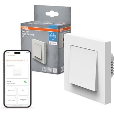 OSRAM SMART+ WIFI MATTER WALL SWITCH 1 Channel OSRAM SMART+ WIFI MATTER WALL SWITCH 1 Channel
