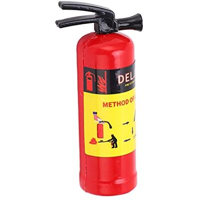 Extincteur RC, mini extincteur RC léger et réaliste pour voiture RC(rouge),accessoires de modèle de voiture Extincteur RC, mini extincteur RC léger et réaliste pour voiture RC(rouge),accessoires de modèle de voiture