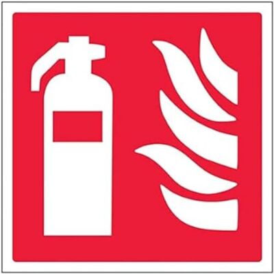 VSafety Fire Equipment Logo Extincteur 100 x 100 mm VSafety Fire Equipment Logo Extincteur 100 x 100 mm