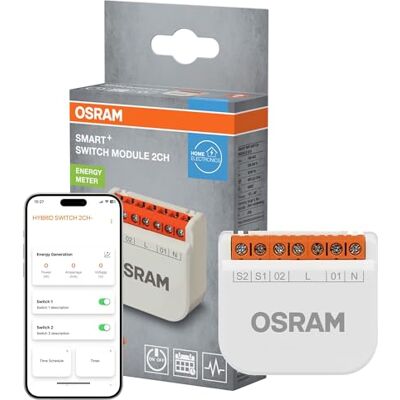 OSRAM SMART+ WIFI SWITCH MODULE 2 Channel OSRAM SMART+ WIFI SWITCH MODULE 2 Channel