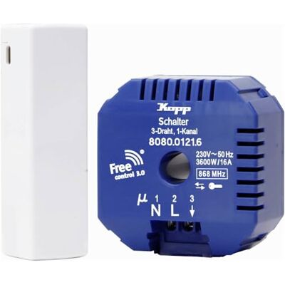 Kopp Kit de commande de hotte sans fil Free-control3.0 avec récepteur sans fil, 1, 827102213 Kopp Kit de commande de hotte sans fil Free-control3.0 avec récepteur sans fil, 1, 827102213