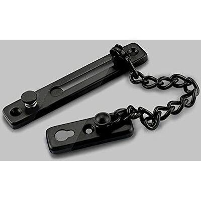 MOTT 50 Verrou de porte de sécurité épais en acier inoxydable Verrou coulissant pour porte d'entrée Chaîne antivol pour maison, appartement, hôtel, chambre à coucher MOTT 50 Verrou de porte de sécurité épais en acier inoxydable Verrou coulissant pour porte d'entrée Chaîne antivol pour maison, appartement, hôtel, chambre à coucher