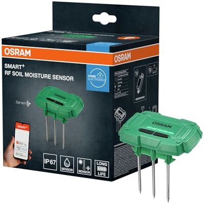 OSRAM SMART+ Capteur d'humidité, capteur intelligent pour le jardin, mesure SMART+ WIFI Soil Moisture Sensor Détecteur de mouvement Vert OSRAM SMART+ Capteur d'humidité, capteur intelligent pour le jardin, mesure SMART+ WIFI Soil Moisture Sensor Détecteur de mouvement Vert