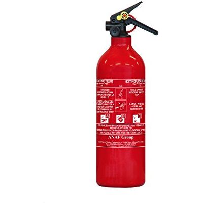 GEV sans 453293 Extincteur 1 kg Type ABC Tous Feux GEV sans 453293 Extincteur 1 kg Type ABC Tous Feux