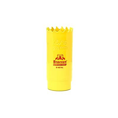 Starrett Scie-cloche HSS bimétallique – FCH1056 – Scie-cloche extra cobalt à coupe rapide – Pour tôles douces, bois, plastique, divers matériaux – 24 mm Starrett Scie-cloche HSS bimétallique – FCH1056 – Scie-cloche extra cobalt à coupe rapide – Pour tôles douces, bois, plastique, divers matériaux – 24 mm