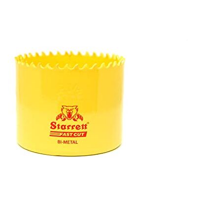 Starrett Scie-cloche HSS bimétallique – FCH0214 – Scie-cloche en cobalt extra rapide – Pour tôles douces, bois, plastique, divers matériaux – 57 mm Starrett Scie-cloche HSS bimétallique – FCH0214 – Scie-cloche en cobalt extra rapide – Pour tôles douces, bois, plastique, divers matériaux – 57 mm