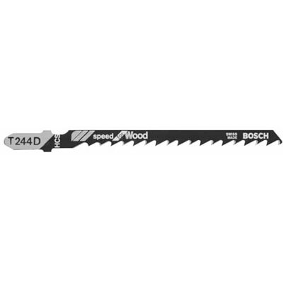 Bosch T244D100 Lot de 100 lames de scie sauteuse 10,2 cm Vitesse 6 TPI Bosch T244D100 Lot de 100 lames de scie sauteuse 10,2 cm Vitesse 6 TPI