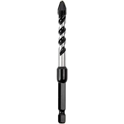 C.K Tools Vorteck HD Foret à pierre et carrelage 8 mm x 105 mm, pointe flèche en métal dur résistant aux chocs, tige hexagonale Quick Lock de 1/4", pour brique, béton, céramique et visseuse à C.K Tools Vorteck HD Foret à pierre et carrelage 8 mm x 105 mm, pointe flèche en métal dur résistant aux chocs, tige hexagonale Quick Lock de 1/4", pour brique, béton, céramique et visseuse à