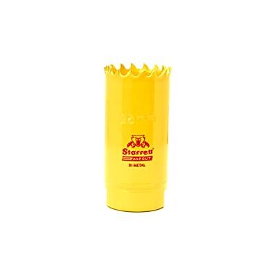 Starrett Scie-cloche HSS bimétallique – FCH0100 – Scie-cloche en cobalt à coupe rapide – Pour tôles douces, bois, plastique, divers matériaux – 25 mm Starrett Scie-cloche HSS bimétallique – FCH0100 – Scie-cloche en cobalt à coupe rapide – Pour tôles douces, bois, plastique, divers matériaux – 25 mm