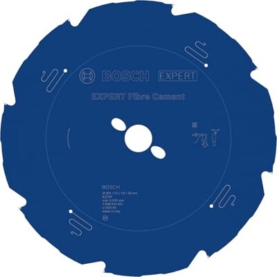 Bosch 1x Lame de scie circulaire filaire EXPERT Fibre Cement pour scies à onglets (pour Panneaux de fibro-ciment, Ø mm, Professional Accessoire Scie circulaire à onglets filaire) Bosch 1x Lame de scie circulaire filaire EXPERT Fibre Cement pour scies à onglets (pour Panneaux de fibro-ciment, Ø mm, Professional Accessoire Scie circulaire à onglets filaire)