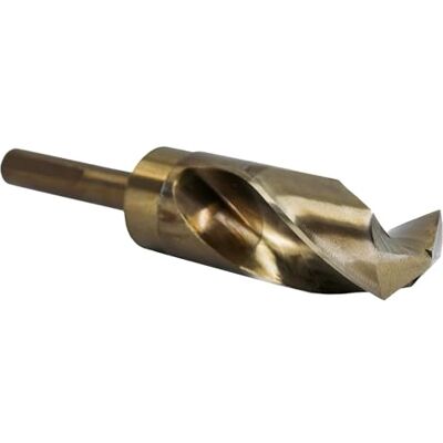 Drill America Foret de cobalt à tige réduite de 3,8 cm avec tige de 1,27 cm, série DWDCO Drill America Foret de cobalt à tige réduite de 3,8 cm avec tige de 1,27 cm, série DWDCO