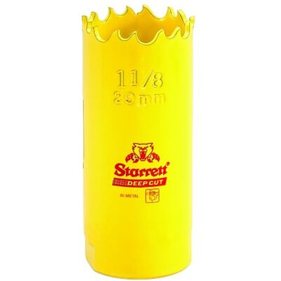 Starrett DCH0118 Scie cloche bi-métal DeePCUT 29 mm Starrett DCH0118 Scie cloche bi-métal DeePCUT 29 mm