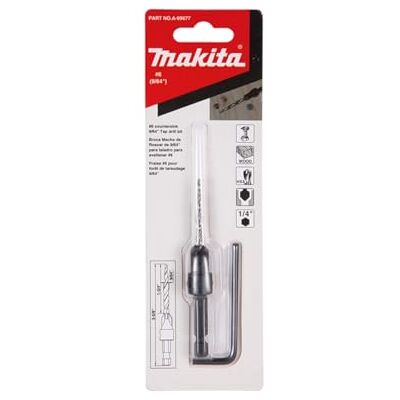 Makita A-99677#6 Fraise conique avec foret 9/64 Makita A-99677#6 Fraise conique avec foret 9/64