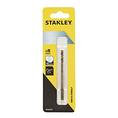 Stanley STA50102-QZ Broca de Cobalto HSS-E ø 5 mm Stanley STA50102-QZ Broca de Cobalto HSS-E ø 5 mm