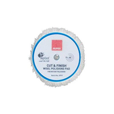 RUPES Cut & Finish Tampon de polissage en laine pour plaques de support Ø 150 mm pour Ø 125 mm, 1 pièce RUPES Cut & Finish Tampon de polissage en laine pour plaques de support Ø 150 mm pour Ø 125 mm, 1 pièce