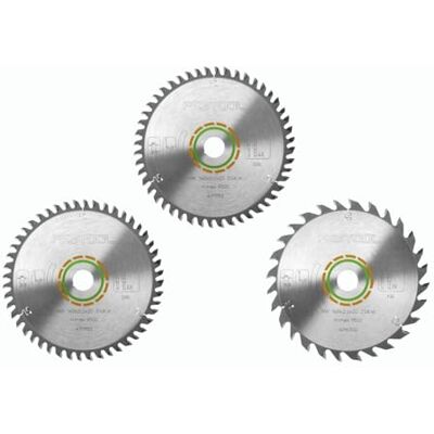 Festool KSB-SORT Lot de lames de scie circulaire 3 W 160 x 2,2 mm Festool KSB-SORT Lot de lames de scie circulaire 3 W 160 x 2,2 mm