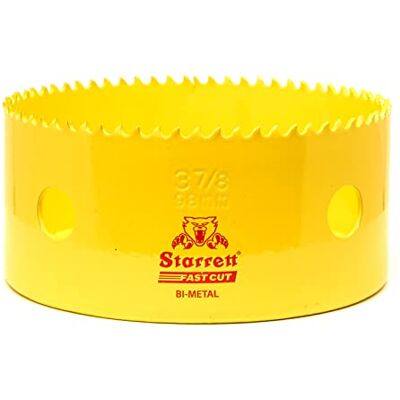 Starrett FCH0378 Scie à trous bimétal à coupe rapide - 98mm - Outil de coupe en acier Starrett FCH0378 Scie à trous bimétal à coupe rapide - 98mm - Outil de coupe en acier