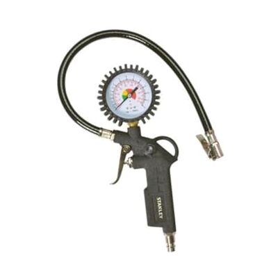 Mecafer Stanley 150533XSTN Pistolet à air comprimé jusqu'à 10 bars Avec manomètre de pression des pneus Accessoires à air comprimé Pistolet à air 100 l/min Outil d'air Aluminium Noir Mecafer Stanley 150533XSTN Pistolet à air comprimé jusqu'à 10 bars Avec manomètre de pression des pneus Accessoires à air comprimé Pistolet à air 100 l/min Outil d'air Aluminium Noir