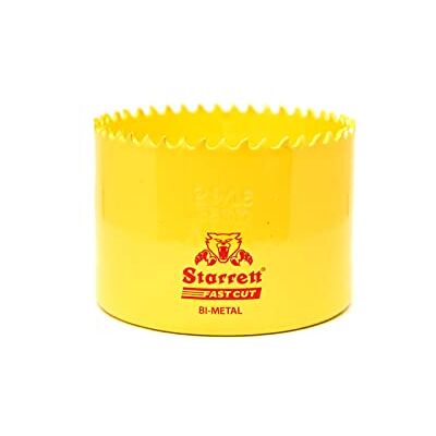Starrett Scie-cloche HSS bimétallique – FCH0296 – Scie-cloche extra cobalt à coupe rapide – Pour tôles douces, bois, plastique, divers matériaux – 65 mm Starrett Scie-cloche HSS bimétallique – FCH0296 – Scie-cloche extra cobalt à coupe rapide – Pour tôles douces, bois, plastique, divers matériaux – 65 mm