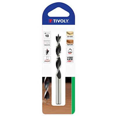 Tivoly 10863821100 Foret Bois 3 Pointes Slr, Queue Cylindrique, Usage Courant Ø 11mm Tivoly 10863821100 Foret Bois 3 Pointes Slr, Queue Cylindrique, Usage Courant Ø 11mm