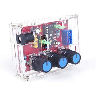 ANGEEK XR2206 Générateur de fonctions générateur de signaux Kit DIY Haute précision Fonction/Sinus Triangle Carré Sortie 1 Hz 1 MHz Fréquence Amplitude réglable (soudage terminé) ANGEEK XR2206 Générateur de fonctions générateur de signaux Kit DIY Haute précision Fonction/Sinus Triangle Carré Sortie 1 Hz 1 MHz Fréquence Amplitude réglable (soudage terminé)