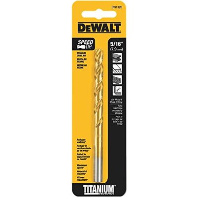 DeWalt DW1320 Foret hélicoïdal, 1 pièce DeWalt DW1320 Foret hélicoïdal, 1 pièce