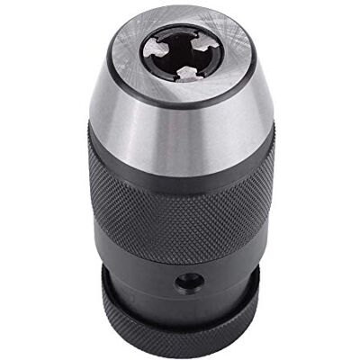 Fafeicy Mandrin Perceuse, 1pc 0-13mm 1/2 "Mandrin Sans Clé B16 en Acier à Serrage Automatique Mandrin Perceuse A Colonne pour Perceuse éLectrique de Tour Fafeicy Mandrin Perceuse, 1pc 0-13mm 1/2 "Mandrin Sans Clé B16 en Acier à Serrage Automatique Mandrin Perceuse A Colonne pour Perceuse éLectrique de Tour
