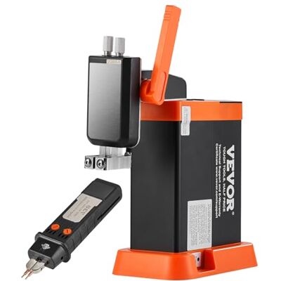 VEVOR Machine à souder à points à piles, accumulateur d'énergie de 14,5 kW avec stylo à souder 73B, soudure à points 801D 2 modes de soudure pour nickel pur de 0,1 à 0,3 mm, batteries VEVOR Machine à souder à points à piles, accumulateur d'énergie de 14,5 kW avec stylo à souder 73B, soudure à points 801D 2 modes de soudure pour nickel pur de 0,1 à 0,3 mm, batteries