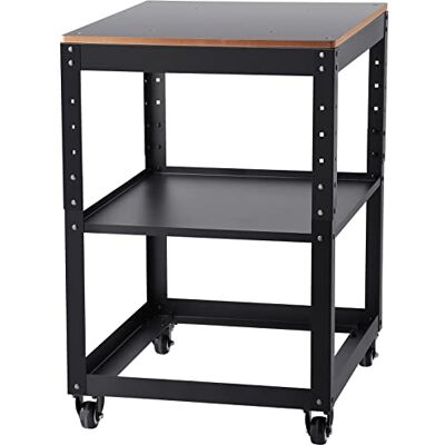 VEVOR Support de Rabot Charge 45 kg Table Support de Raboteuse Hauteur 3 Vitesses Étagère d'Outils Mobile 4 Roulettes Espace Stockage pour Plupart Raboteuses Scies Machines d'Établi Outils Électriques VEVOR Support de Rabot Charge 45 kg Table Support de Raboteuse Hauteur 3 Vitesses Étagère d'Outils Mobile 4 Roulettes Espace Stockage pour Plupart Raboteuses Scies Machines d'Établi Outils Électriques