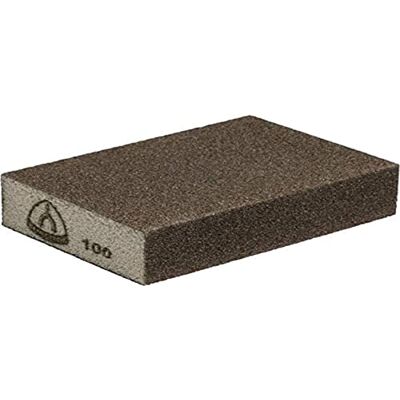 Klingspor Klingpsor 225168 SK 500 Lot de 100 blocs de ponçage flexibles avec revêtement sur 4 côtés Marron 100 x 70 x 25 220 x 100 Klingspor Klingpsor 225168 SK 500 Lot de 100 blocs de ponçage flexibles avec revêtement sur 4 côtés Marron 100 x 70 x 25 220 x 100