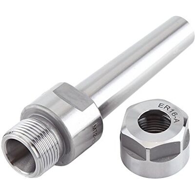 Walfront MT2 Tige ER16-50 M10 Morse Mandrin à pince de serrage Adaptateur CNC Boulons Walfront MT2 Tige ER16-50 M10 Morse Mandrin à pince de serrage Adaptateur CNC Boulons