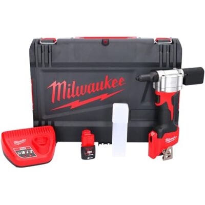 Milwaukee M12BPRT-201X Kit d'outils à Rivets Pop Milwaukee M12BPRT-201X Kit d'outils à Rivets Pop