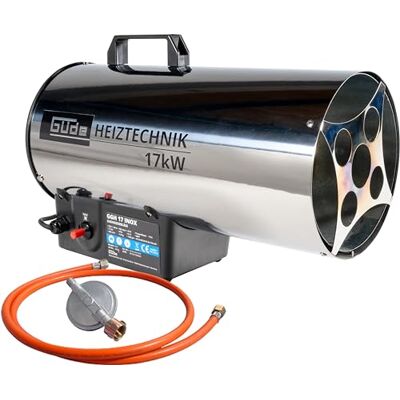 Güde 85006 / GGH17 Générateur d'air chaud à gaz Inox (Import Allemagne) Güde 85006 / GGH17 Générateur d'air chaud à gaz Inox (Import Allemagne)