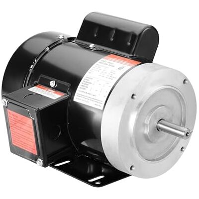 VXUJMJIQD Moteur électrique 1,5/1 HP 3450 tr/min AC 115 V/230 V 56 C Compresseur d'air cadre 1,6 cm Arbre à clé CW/CCW Rotation (1,5 CV) VXUJMJIQD Moteur électrique 1,5/1 HP 3450 tr/min AC 115 V/230 V 56 C Compresseur d'air cadre 1,6 cm Arbre à clé CW/CCW Rotation (1,5 CV)