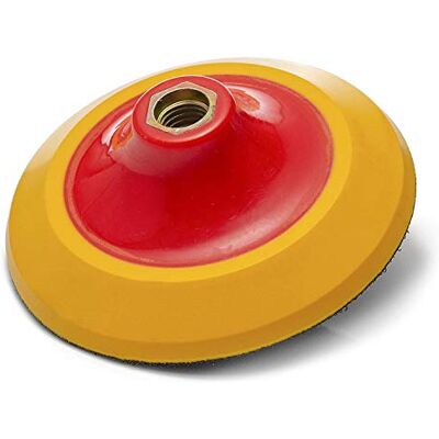 Glass Polish 12643 Plateau support universel pour polisseuse rotative, filetage M14, Ø 150 mm Glass Polish 12643 Plateau support universel pour polisseuse rotative, filetage M14, Ø 150 mm