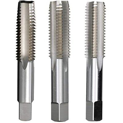 Drill America Jeu de tarauds en acier rapide 3/8"-16 UNC Drill America Jeu de tarauds en acier rapide 3/8"-16 UNC