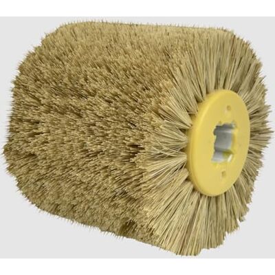 Dedra brosse en fibre de sisal pour machine à satiner 120 x 100 mm, vitesse de rotation max 3700 tr/min, DED79339, fibres de sisal naturelles, haute résistance, flexibilité des fibres, utilisation Dedra brosse en fibre de sisal pour machine à satiner 120 x 100 mm, vitesse de rotation max 3700 tr/min, DED79339, fibres de sisal naturelles, haute résistance, flexibilité des fibres, utilisation