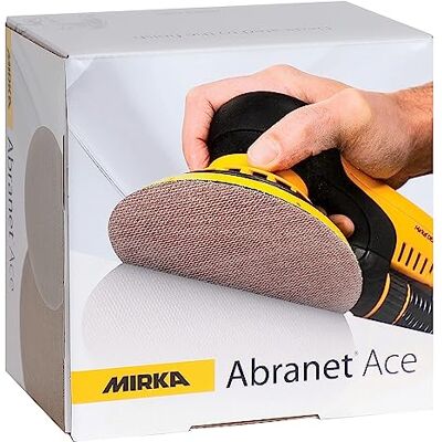 Mirka Abrasif ABRANET ACE 125mm - Grain 150 - 50 unités Mirka Abrasif ABRANET ACE 125mm - Grain 150 - 50 unités