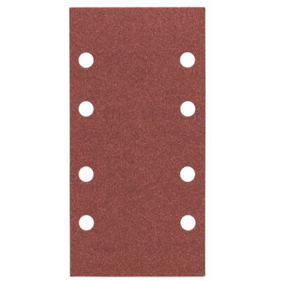 Bosch Accessories Feuille Abrasif pour Ponceuses Orbitales, 8 Trous, 60/120/180 Grain, 93mm x 186mm, Lot de 10 Bosch Accessories Feuille Abrasif pour Ponceuses Orbitales, 8 Trous, 60/120/180 Grain, 93mm x 186mm, Lot de 10