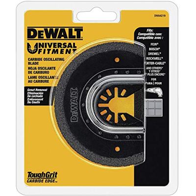 DeWalt Dwa4219 Lame oscillante au carbure pour l’enlèvement du coulis DeWalt Dwa4219 Lame oscillante au carbure pour l’enlèvement du coulis