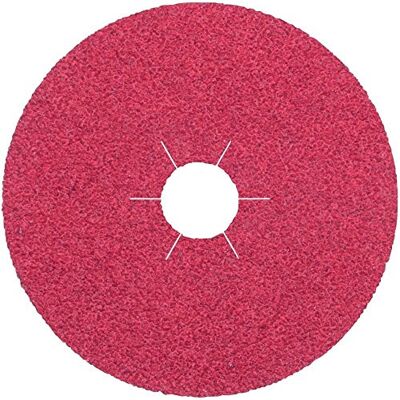 Klingspor 330486 FS 964 ACT Disque fibre Grain 40 Corindon céramique, 125 mm, Rouge Klingspor 330486 FS 964 ACT Disque fibre Grain 40 Corindon céramique, 125 mm, Rouge