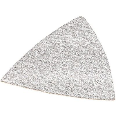 DeWalt DWASPTRI083 Lot de 12 feuilles de papier abrasif triangulaires à crochet et boucle Grain 80 DeWalt DWASPTRI083 Lot de 12 feuilles de papier abrasif triangulaires à crochet et boucle Grain 80