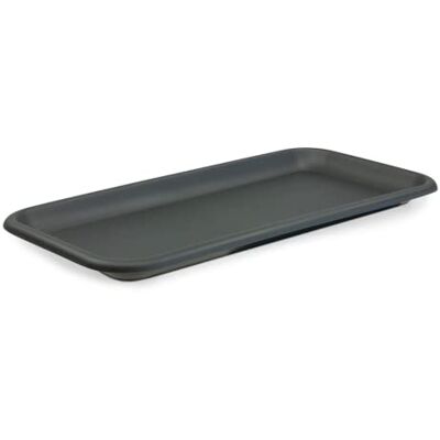 MePla Soucoupe pour pot de fleurs Soucoupe allongée en plastique Résistant aux intempéries Résistant aux UV 57 x 28 cm (intérieur : 48,5 x 20 cm) Anthracite MePla Soucoupe pour pot de fleurs Soucoupe allongée en plastique Résistant aux intempéries Résistant aux UV 57 x 28 cm (intérieur : 48,5 x 20 cm) Anthracite