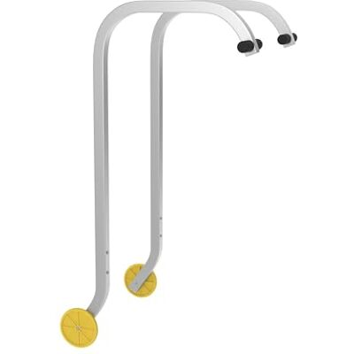 RMBO Crochet de faîtage Crochet de toit universel pour échelle 95 cm de long Système de fixation sûr et solide pour les travaux de toiture et l'entretien RMBO Crochet de faîtage Crochet de toit universel pour échelle 95 cm de long Système de fixation sûr et solide pour les travaux de toiture et l'entretien