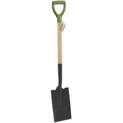 Kinzo Pelle de jardin 105 cm Bêche avec manche en bois et poignée en plastique Outil de jardinage pour creuser, enlever le porte-greffe, le terrassement et le compost Kinzo Pelle de jardin 105 cm Bêche avec manche en bois et poignée en plastique Outil de jardinage pour creuser, enlever le porte-greffe, le terrassement et le compost