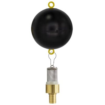 VARIOSAN Kit de retrait flottant 12494, 1", boule flottante, crépine, clapet anti-retour, bec de tuyau VARIOSAN Kit de retrait flottant 12494, 1", boule flottante, crépine, clapet anti-retour, bec de tuyau