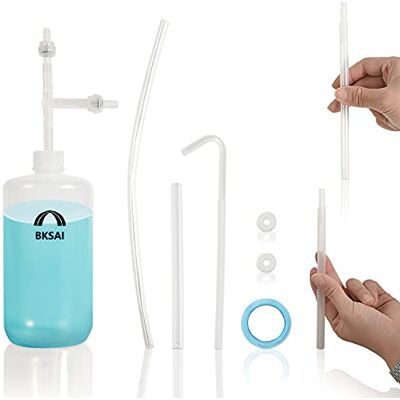 BKSAI Bouteille d'eau pour plantes suspendues avec long bec verseur Bouteille d'arrosage à presser pour plantes grasses, bonsaï, plantes d'intérieur, arbustes Intérieur ou extérieur (1000 ml) BKSAI Bouteille d'eau pour plantes suspendues avec long bec verseur Bouteille d'arrosage à presser pour plantes grasses, bonsaï, plantes d'intérieur, arbustes Intérieur ou extérieur (1000 ml)