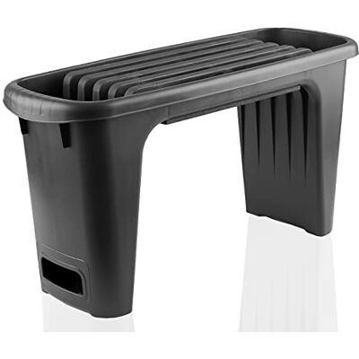 BigDean Banc de genou et banc de jardin + rembourrage – Aide à planter pour votre jardin – Avec compartiment à outils pour vos sécateurs, petites pièces ou semis – Idéal pour un jardinage confortable sans douleur au genou BigDean Banc de genou et banc de jardin + rembourrage – Aide à planter pour votre jardin – Avec compartiment à outils pour vos sécateurs, petites pièces ou semis – Idéal pour un jardinage confortable sans douleur au genou