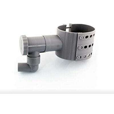 PVC Récupérateur Collecteur Eau de Pluie + scie Cloche pour gouttière de 75 à 100 mm PVC Récupérateur Collecteur Eau de Pluie + scie Cloche pour gouttière de 75 à 100 mm
