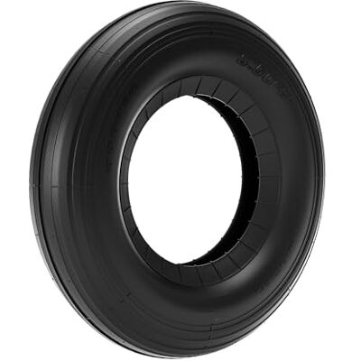 WilTec Pneu pour Tondeuses autoportées 350x100 3.50-8 sans Chambre à air pour Brouette Chariot Diable WilTec Pneu pour Tondeuses autoportées 350x100 3.50-8 sans Chambre à air pour Brouette Chariot Diable